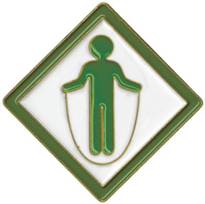 Stronger, Faster, Higher adventure insignia